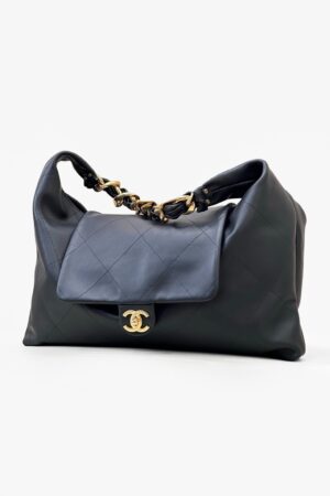 [샤넬] 맥시 호보백 카프스킨 AS5834