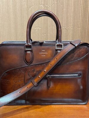 [벨루티] 원 주르 미니 레더 브리프케이스