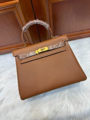 [에르메스] 켈리 28cm Togo/ Gold - Gold