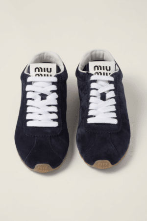 [미우미우] 플룸 스웨이드 스니커즈 (6 COLORS)