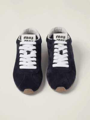 [미우미우] 플룸 스웨이드 스니커즈 (6 COLORS)