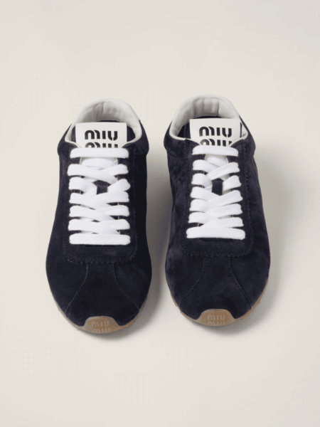[미우미우] 플룸 스웨이드 스니커즈 (6 COLORS)