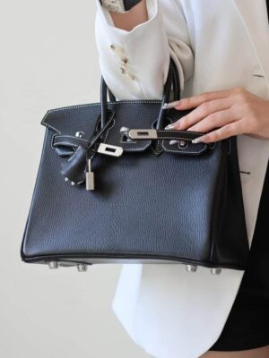 [에르메스] 버킨 25cm Epsom Silver (3 Colors)