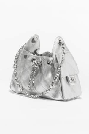 [샤넬] 25백 호보 미니 캐비어 AS5631