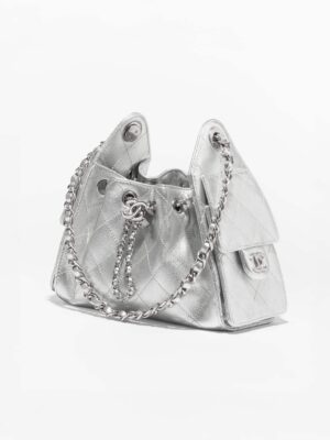 [샤넬] 25백 호보 미니 캐비어 AS5631