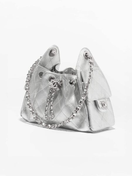 [샤넬] 25백 호보 미니 캐비어 AS5631