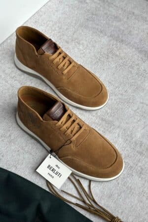 [벨루티] 에샤페 더비 스웨이드 카프 레더 슈즈 305075