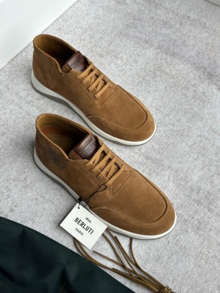 [벨루티] 에샤페 더비 스웨이드 카프 레더 슈즈 305075