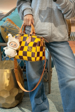 [루이비통] 스피디 50 반둘리에 다미에 팝 N40578