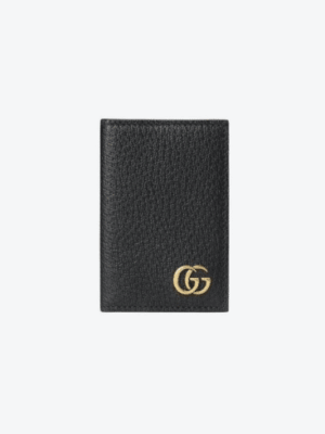 [구찌] GG 마몽 레더 카드 케이스 547075