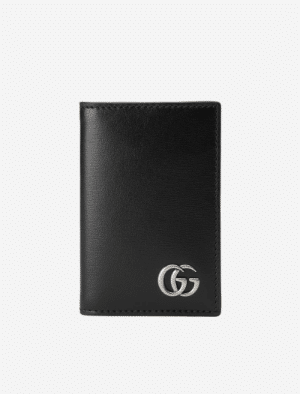 [구찌] GG 마몽 레더 카드 케이스 547075