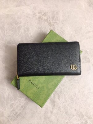 [구찌] 마몬트 지퍼 장지갑