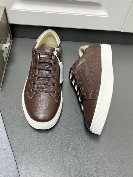 [브루넬로 쿠치넬리]  레더 남성 스니커즈 MZUASBJ264