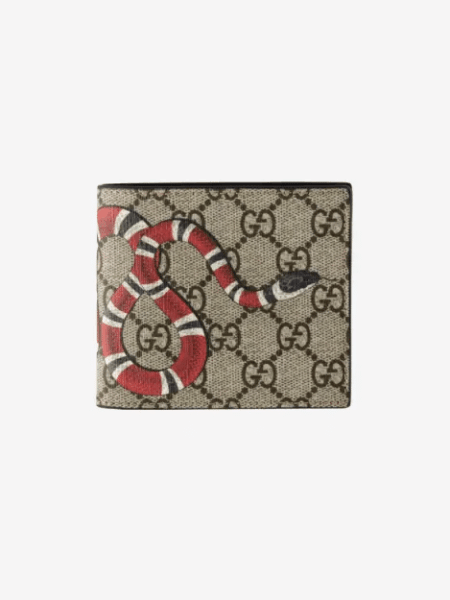 [구찌] 킹스네이크 프린트 반지갑 451268