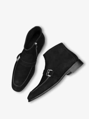 [에르메스] 스웨이드 앵클 부츠