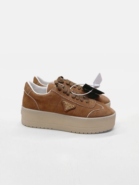 [프라다] 다운타운 볼드 스웨이드 스니커즈 (3 COLORS)