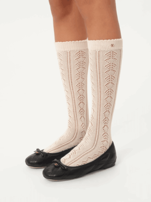 [발렌티노] 퀼티 발레리나 슈즈 (2 COLORS)