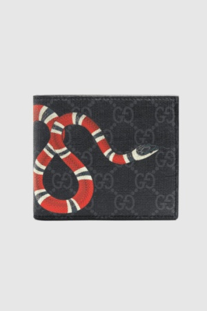 [구찌] 킹스네이크 프린트 반지갑 451268