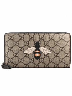 [구찌] 애니멀리에 허니비 지퍼 장지갑 451273