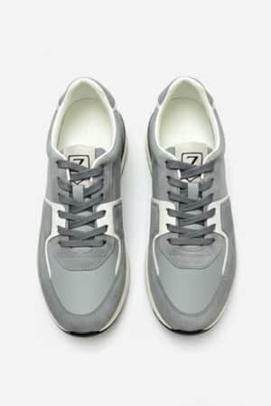 [제냐] 스웨이드 & 레더 로우탑 스니커즈 (3 COLORS)