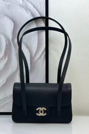 [샤넬] 26C 제니백 더블 스트랩 플랩백