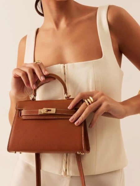 [에르메스] 켈리 19cm Epsom Gold (16 Colors)