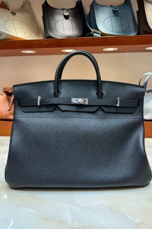 [에르메스] 버킨 50cm Togo/ Noir - Silver