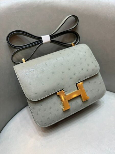 [에르메스] 콘스탄스 19cm Ostrich Gold (2 Colors)