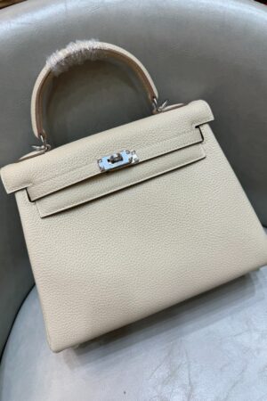 [에르메스] 켈리 25cm Togo Silver (3 Colors)