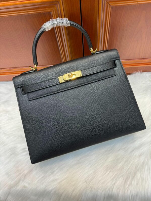 [에르메스] 켈리 32cm Epsom/ Noir - Gold