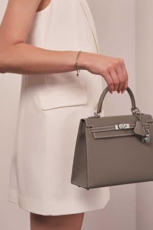 [에르메스] 켈리 25cm Epsom Silver (7 Colors)