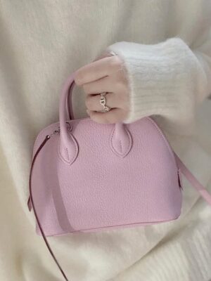 [에르메스] 볼리드 1923 Mini 18cm Chevre Silver (4 Colors)