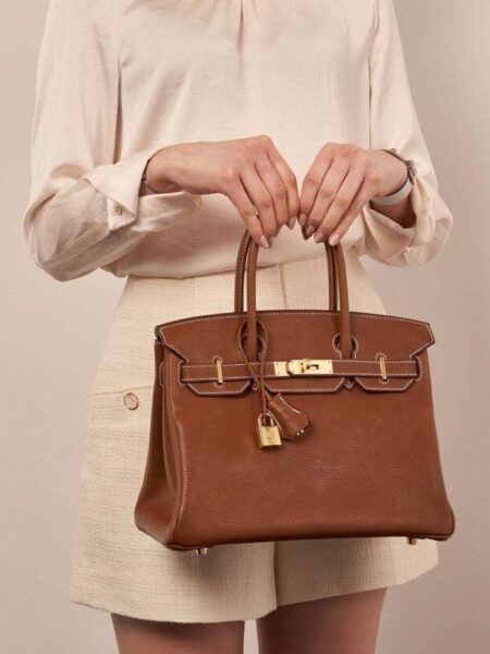 [에르메스] 버킨 30cm Barenia Faubourg Gold (2 Colors)