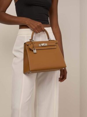 [에르메스] 켈리 28cm Epsom Silver (4 Colors)