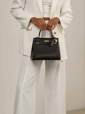 [에르메스] 켈리 25cm Box Calf Gold (2 Colors)