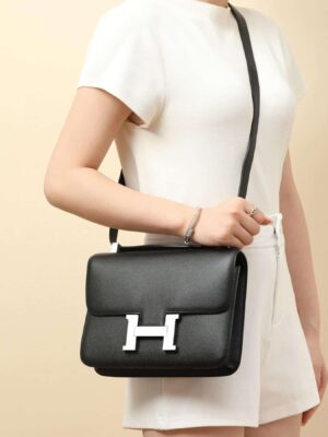 [에르메스] 콘스탄스 24cm Epsom Silver (2 Colors)