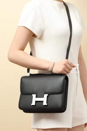 [에르메스] 콘스탄스 24cm Epsom Silver (2 Colors)