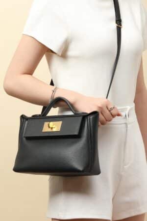 [에르메스] 24/24 Mini 21cm Evercolor/Swift Gold (3 Colors)