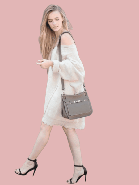 [에르메스] 집시에르 28cm Clemence Silver (2 Colors)