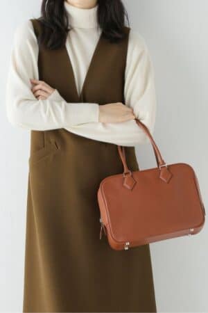 [에르메스] 플룸 28cm Togo Silver (2 Colors)