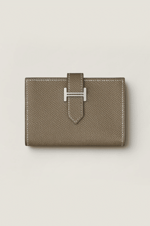 [에르메스] Bearn 미니지갑 Epsom - Silver H039796C (4 COLORS)