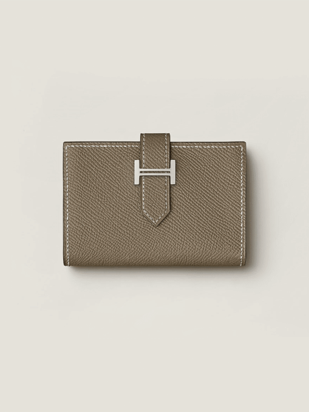 [에르메스] Bearn 미니지갑 Epsom - Silver H039796C (4 COLORS)