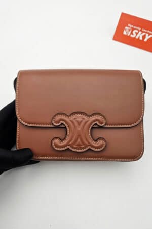 [매장 상품_영상] 셀린느 퀴르 트리옹프 숄더백(틴사이즈)