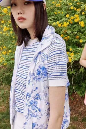 [사우스케이프] 여성 SC 스트라이프 라운드 니트(2 colors)