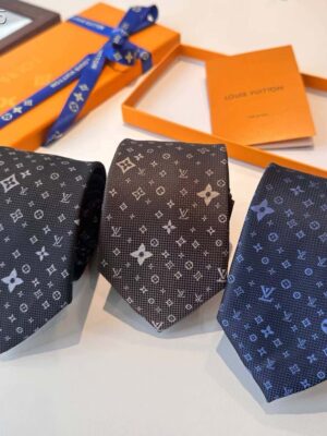 [루이비통] 다미에(Damier) 시그니처 자카드 실크 넥타이 (3 COLOR)