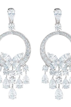 [그라프] 다이아몬드 샹들리에 이어링 (2 COLORS)