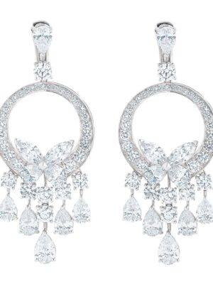 [그라프] 다이아몬드 샹들리에 이어링 (2 COLORS)