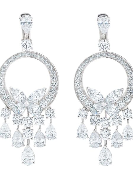 [그라프] 다이아몬드 샹들리에 이어링 (2 COLORS)