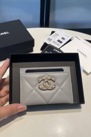 [샤넬] 19 램스킨 카드지갑 AP1167 (9 Colors)