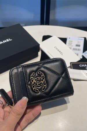 [샤넬] 19 지퍼 동전 카드지갑 AP2701 (11 Colors)